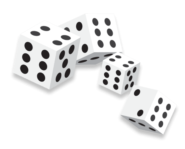 Dice game logo